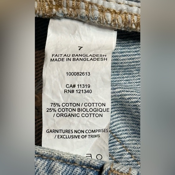Garage denim straight leg jeans women’s size 7 - Picture 6 of 8